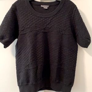 Vince black cotton top